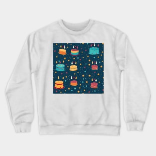 Happy Birthday Party Celebration Pattern 18 Crewneck Sweatshirt